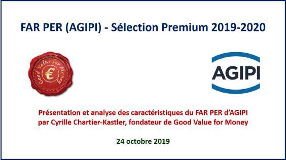 FAR PER (AGIPI) - Sélection 2019-2020