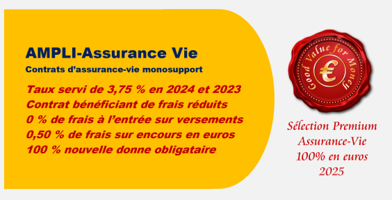 Lecture 2025 par Good Value for Money des caractéristiques et des atouts de l’offre AMPLI-Assurance Vie