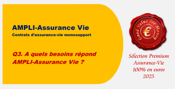 Q3. A quels besoins répond AMPLI Assurance Vie ?