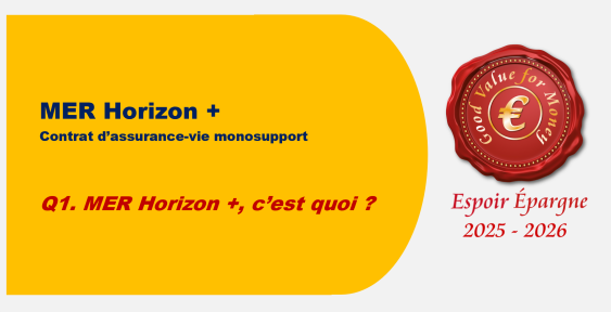 Q1. MER Horizon +, c’est quoi ?