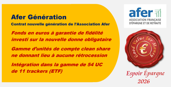 Lecture 2026 par Good Value for Money des caractéristiques et des atouts d'Afer Génération